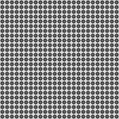 Soyut çapraz desen. Üretici noktalar logosu. Hesaplama sanatı illüstrasyonu 