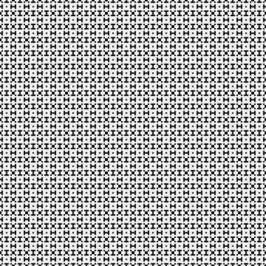 Soyut Çapraz Desenli Noktalar Logosu, üretken hesaplama sanatı çizimi   