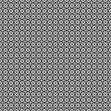 Soyut Çapraz Desenli Noktalar Logosu, üretken hesaplama sanatı çizimi   