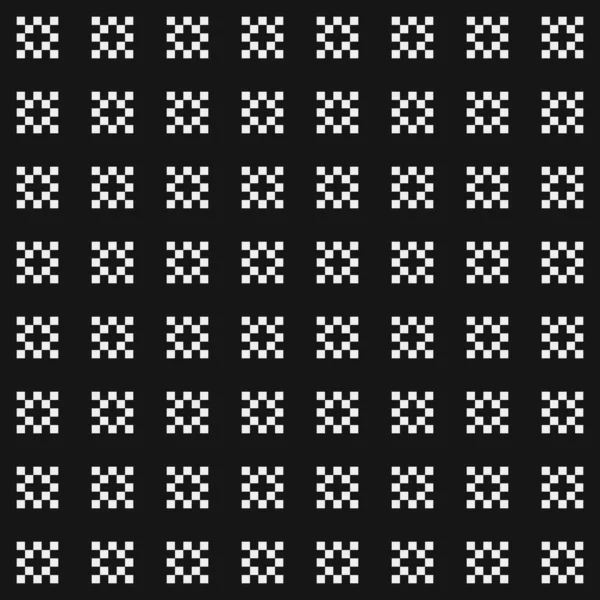 Abstrakt Krydsmønster Generative Prikker Logo Computational Kunst Illustration – Stock-vektor
