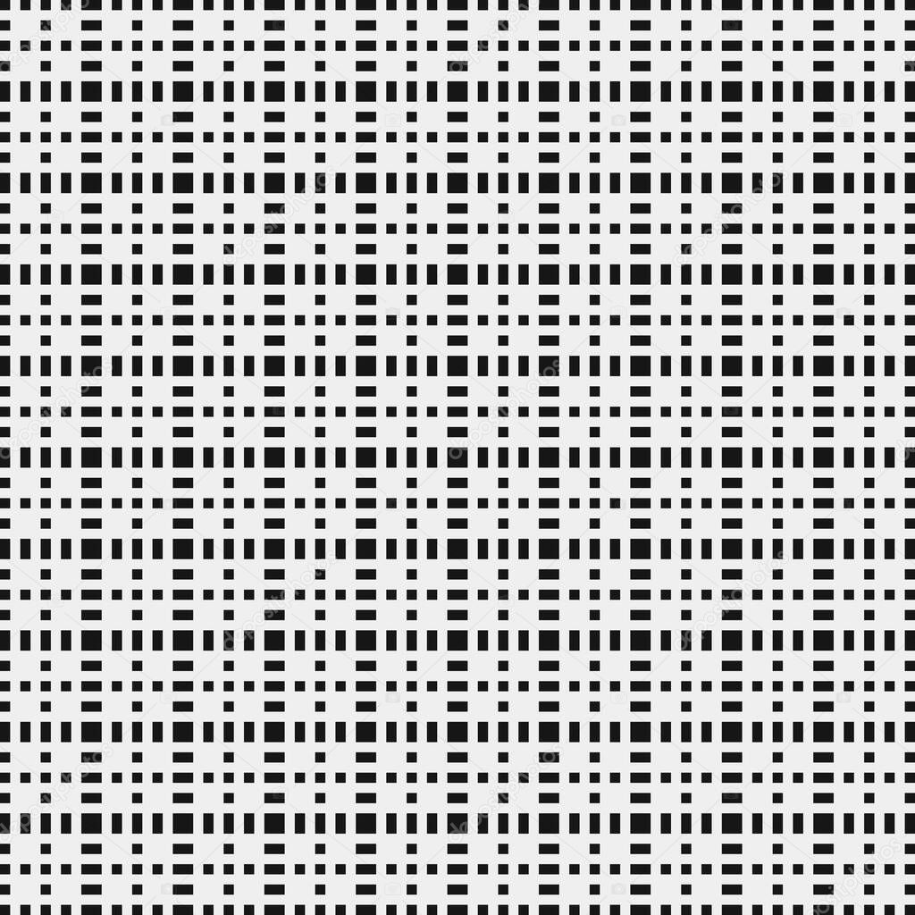 Abstract repeated cross pattern dots logo, generative computational art illustration