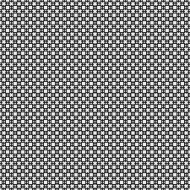 Soyut tekrarlanan çapraz desenli logo, üretken hesaplama sanatı çizimi   