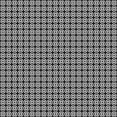 Soyut çapraz desenli logo üretken hesaplama sanatı çizimi