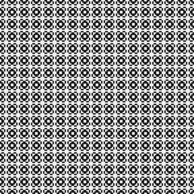 Soyut Çapraz Noktalar Şablonu, arka plan. Vektör illüstrasyonu   