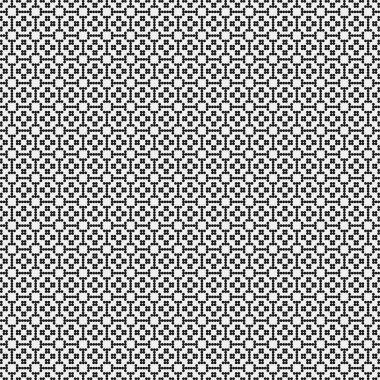 Noktalı soyut geometrik desen, üretken hesaplama sanatı çizimi 