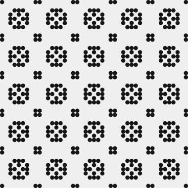 Noktalı soyut geometrik desen, üretken hesaplama sanatı çizimi 
