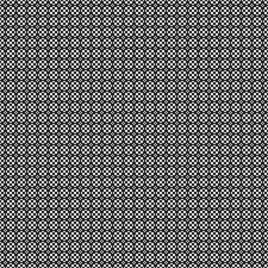 Soyut Çapraz Desenli Noktalar Logosu, üretken hesaplama sanatı çizimi   