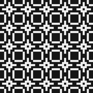 Soyut çapraz desen. Üretici noktalar logosu. Hesaplama sanatı illüstrasyonu 