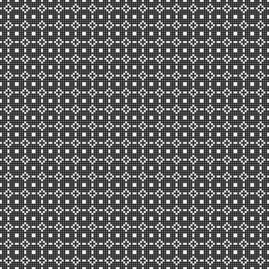 Noktalı soyut desen, üretken hesaplama sanatı çizimi 