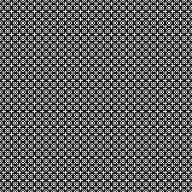 Soyut Çapraz Desenli Noktalar Logosu, üretken hesaplama sanatı çizimi   