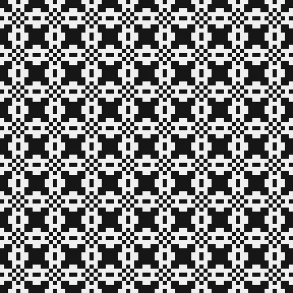 Abstract Cross Pattern Dots Logo Ilustração Arte Computacional Generativa — Vetor de Stock