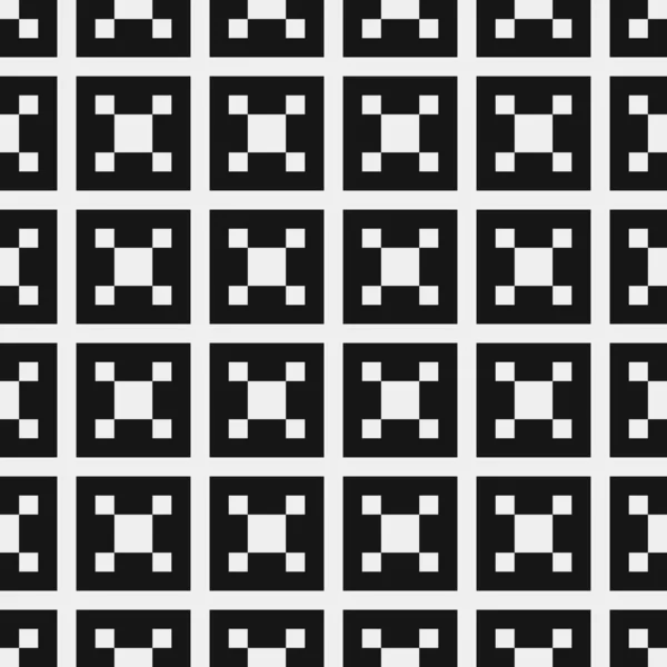 Abstrakt Cross Dots Mönster Bakgrund Vektorillustration — Stock vektor