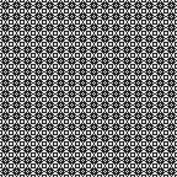 Astratto Croce Pattern Dots Logo Arte Computazionale Generativa Illustrazione — Vettoriale Stock