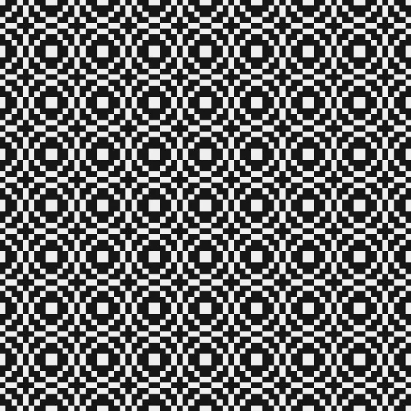 Astratto Croce Pattern Dots Logo Arte Computazionale Generativa Illustrazione — Vettoriale Stock