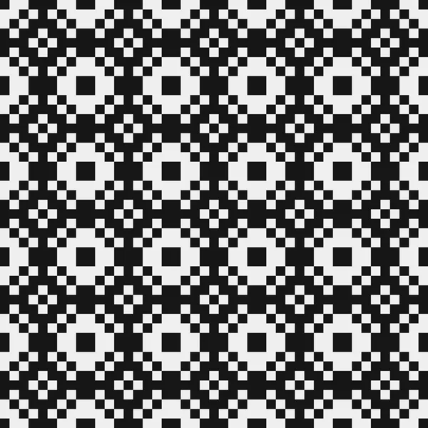 Abstract Cross Pattern Dots Logo Ilustração Arte Computacional Generativa — Vetor de Stock