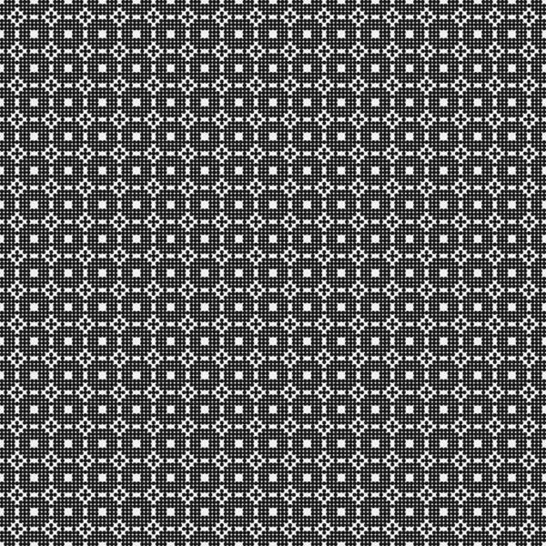 ドットの抽象的なパターン 生成的な計算芸術のイラスト — ストックベクタ