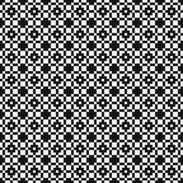 Abstrait Cross Pattern Dots Logo Illustration Générative Art Numérique — Image vectorielle