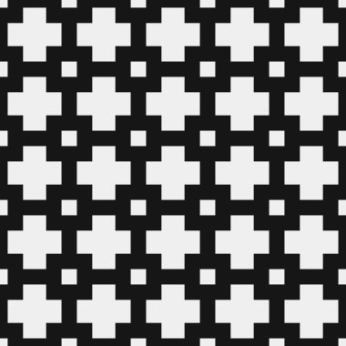 soyut geometrik siyah beyaz desen, vektör illüstrasyonu 