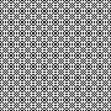 Soyut çapraz desenli logo üretken hesaplama sanatı çizimi