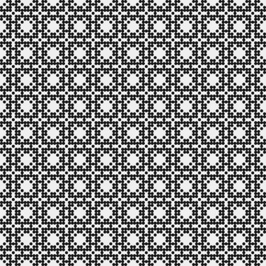 Noktalı soyut geometrik desen, üretken hesaplama sanatı çizimi 