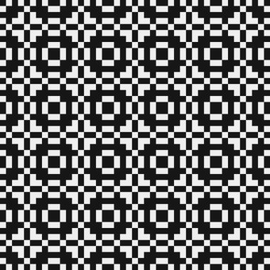 Soyut tekrarlanan çapraz desenli logo, üretken hesaplama sanatı çizimi   