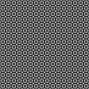 Soyut Çapraz Desenli Noktalar Logosu, üretken hesaplama sanatı çizimi