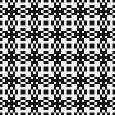 Soyut Çapraz Desenli Noktalar Logosu, üretken hesaplama sanatı çizimi   