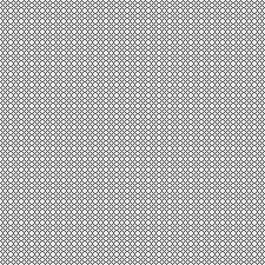 Soyut siyah ve beyaz süs desenli vektör çizimi