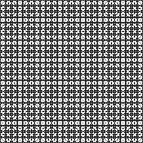 Illustration Vectorielle Abstraite Motif Ornemental Noir Blanc — Image vectorielle