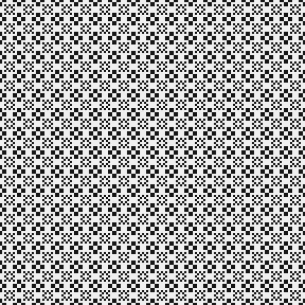 抽象的なクロスパターン 世代別ドットロゴ 計算アートイラスト — ストックベクタ