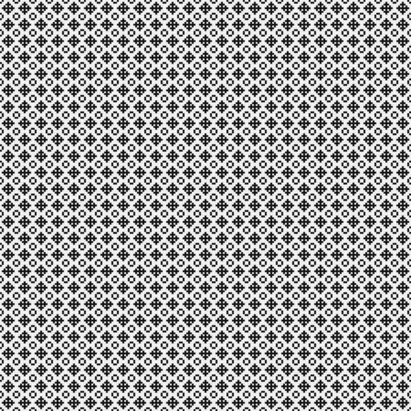 半色调点的黑白无缝图案 — 图库矢量图片