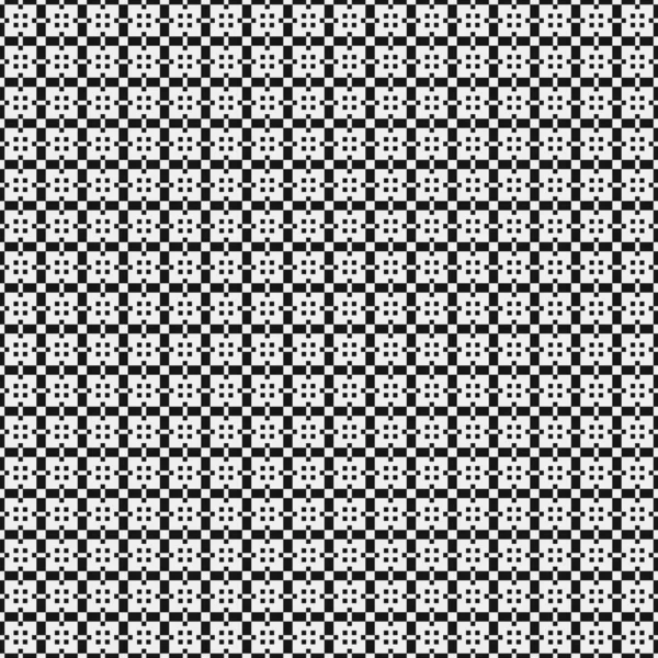 Astratto Ripetuti Punti Croce Modello Logo Illustrazione Arte Computazionale Generativa — Vettoriale Stock