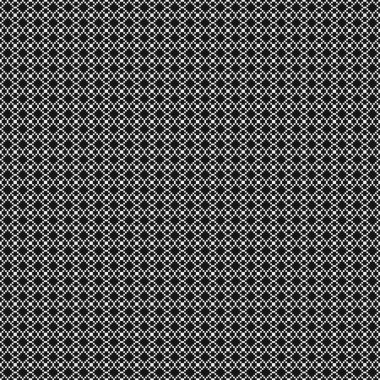 Soyut çapraz desen. Üretici noktalar logosu. Hesaplama sanatı illüstrasyonu 