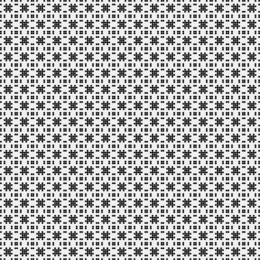 Soyut Çapraz Noktalar Şablonu, arka plan. Vektör illüstrasyonu  