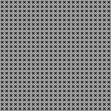 Soyut tekrarlanan çapraz desenli logo, üretken hesaplama sanatı çizimi   