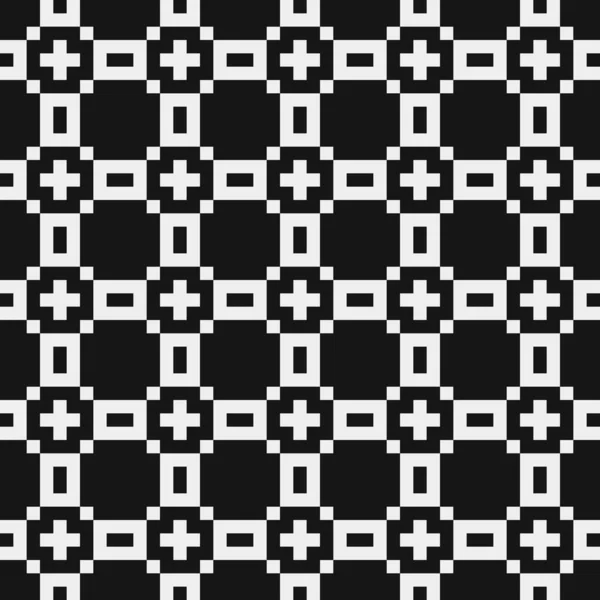 Abstraktes Cross Pattern Dots Logo Generative Computergestützte Kunstillustration — Stockvektor