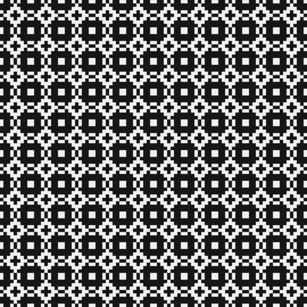 Astratto Croce Pattern Dots Logo Arte Computazionale Generativa Illustrazione — Vettoriale Stock