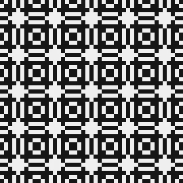 Abstrakt Cross Pattern Dots Logo Generativ Beräkningskonst Illustration — Stock vektor