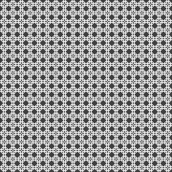 Illustration Vectorielle Abstraite Motif Ornemental Noir Blanc — Image vectorielle