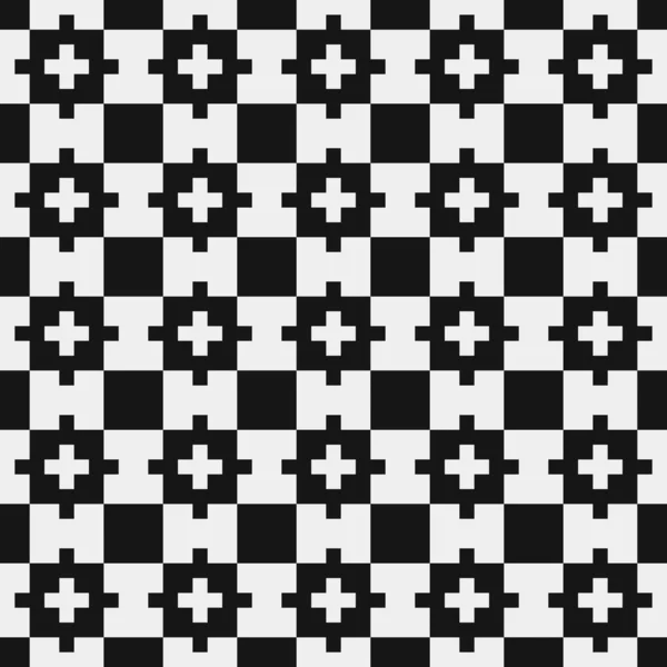 Αφηρημένη Cross Pattern Dots Λογότυπο Αναγεννητική Υπολογιστική Απεικόνιση Τέχνης — Διανυσματικό Αρχείο