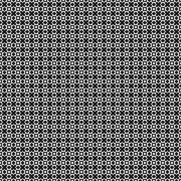 Abstract Cross Pattern Dots Logo Ilustração Arte Computacional Generativa — Vetor de Stock