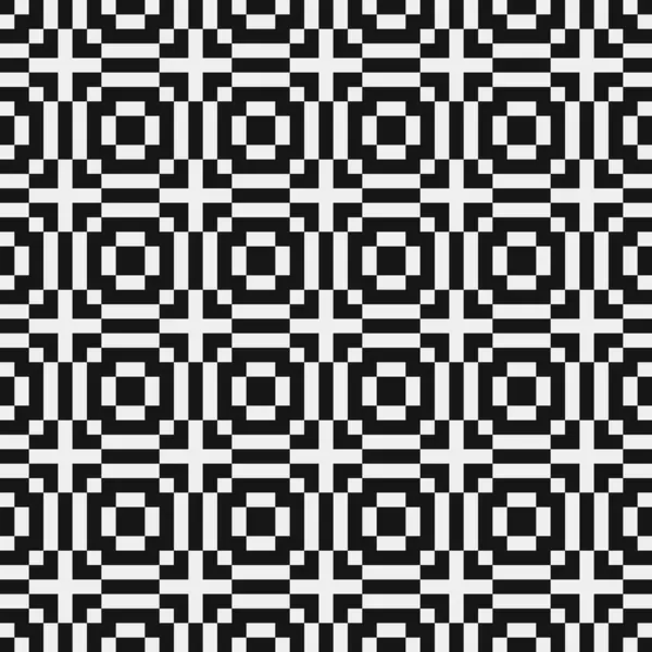 Abstrakt Cross Pattern Dots Logo Generativ Beräkningskonst Illustration — Stock vektor