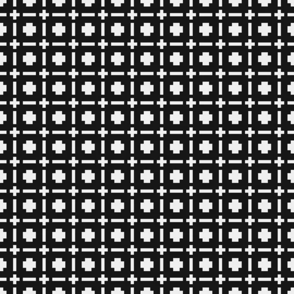 Abstrait Cross Pattern Dots Logo Illustration Générative Art Numérique — Image vectorielle