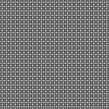 Siyah ve beyaz geometrik şekillerin kusursuz deseni. vektör illüstrasyonu