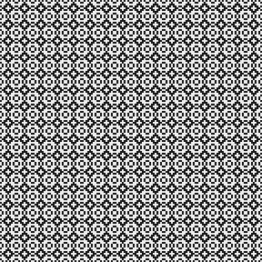 Soyut tekrarlanan çapraz desenli logo, üretken hesaplama sanatı çizimi   