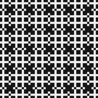 Soyut Çapraz Desenli Noktalar Logosu, üretken hesaplama sanatı çizimi   