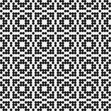 Soyut Çapraz Noktalar Şablonu, arka plan. Vektör illüstrasyonu 