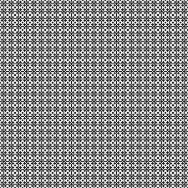 Soyut Çapraz Desenli Noktalar Logosu, üretken hesaplama sanatı çizimi   