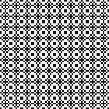 Soyut Çapraz Noktalar Şablonu, arka plan. Vektör illüstrasyonu   