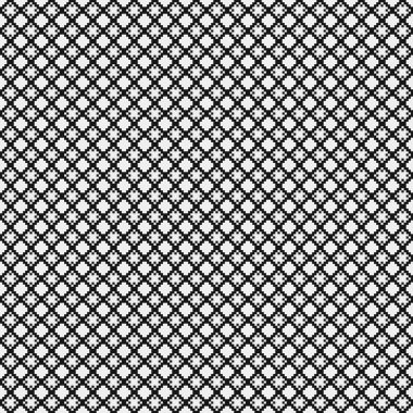 Soyut Çapraz Desenli Noktalar Logosu, üretken hesaplama sanatı çizimi